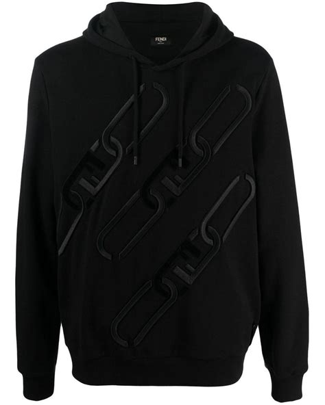 fendi sweater monogram|fendi monogram hoodie.